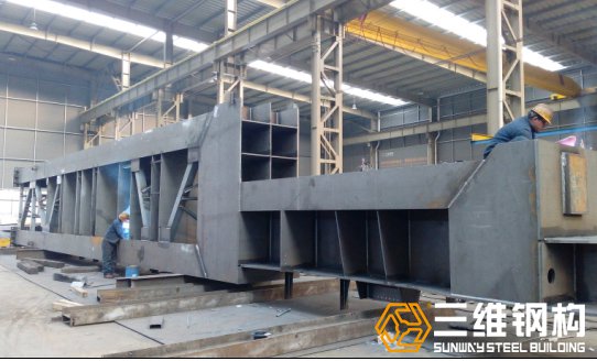 三維鋼結(jié)構(gòu)表面的清潔除銹